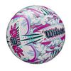 Wilson Graffiti Peace Volleyball - White/Purple view 2