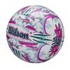 Wilson Graffiti Peace Volleyball - White/Purple view 3