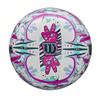 Wilson Graffiti Peace Volleyball - White/Purple view 4