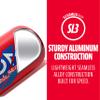 Franklin Sports Kids Metal Tball + Baseball Bat - Venom Youth Aluminum Teeball Bat - USA Baseball Certified for Boys + Girls Tee Ball - 25" inches/ 12oz - Drop -13 - Red view 4