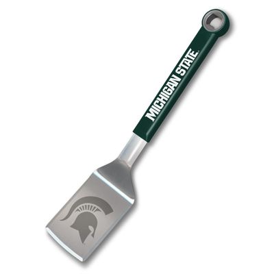 YouTheFan NCAA Michigan State Spartans Stainless Steel BBQ Spatula with Bottle Opener