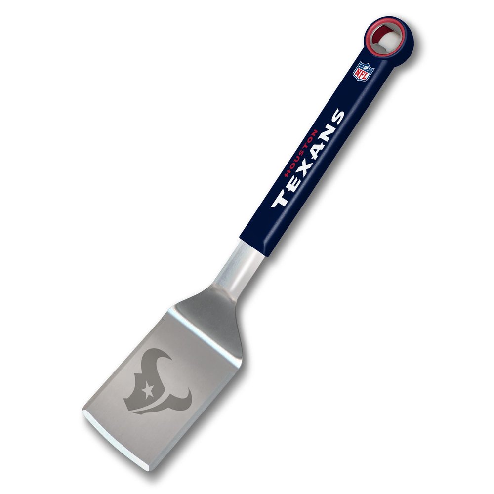 YouTheFan NFL Houston Texans Stainless Steel BBQ Spatula with Bottle Opener