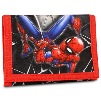 Spiderman Marvel Wallet for Boys and Girls Trifold Card Holder Wallets with Zipper, Perfect for Teens and Kids Wallet.