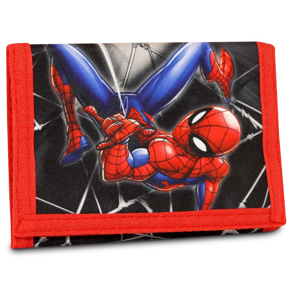 Spiderman Marvel Wallet for Boys and Girls Trifold Card Holder Wallets with Zipper, Perfect for Teens and Kids Wallet.