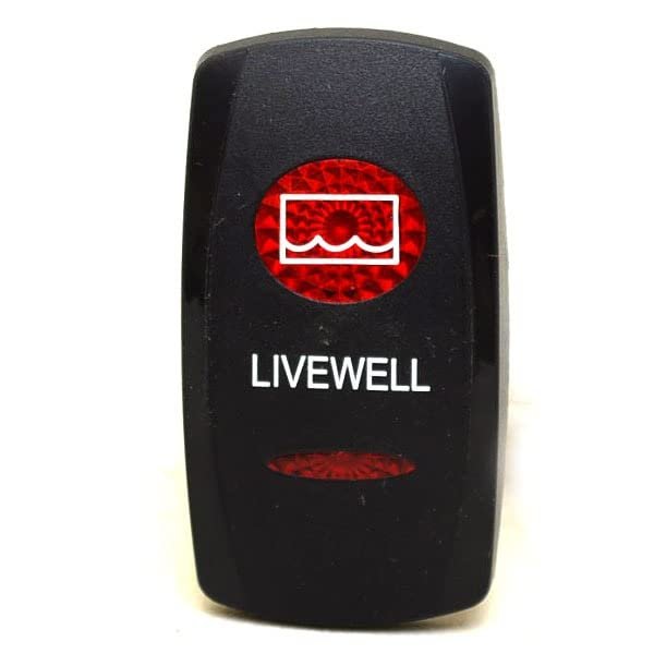 Carling Boat Rocker Switch Cover | Livewell