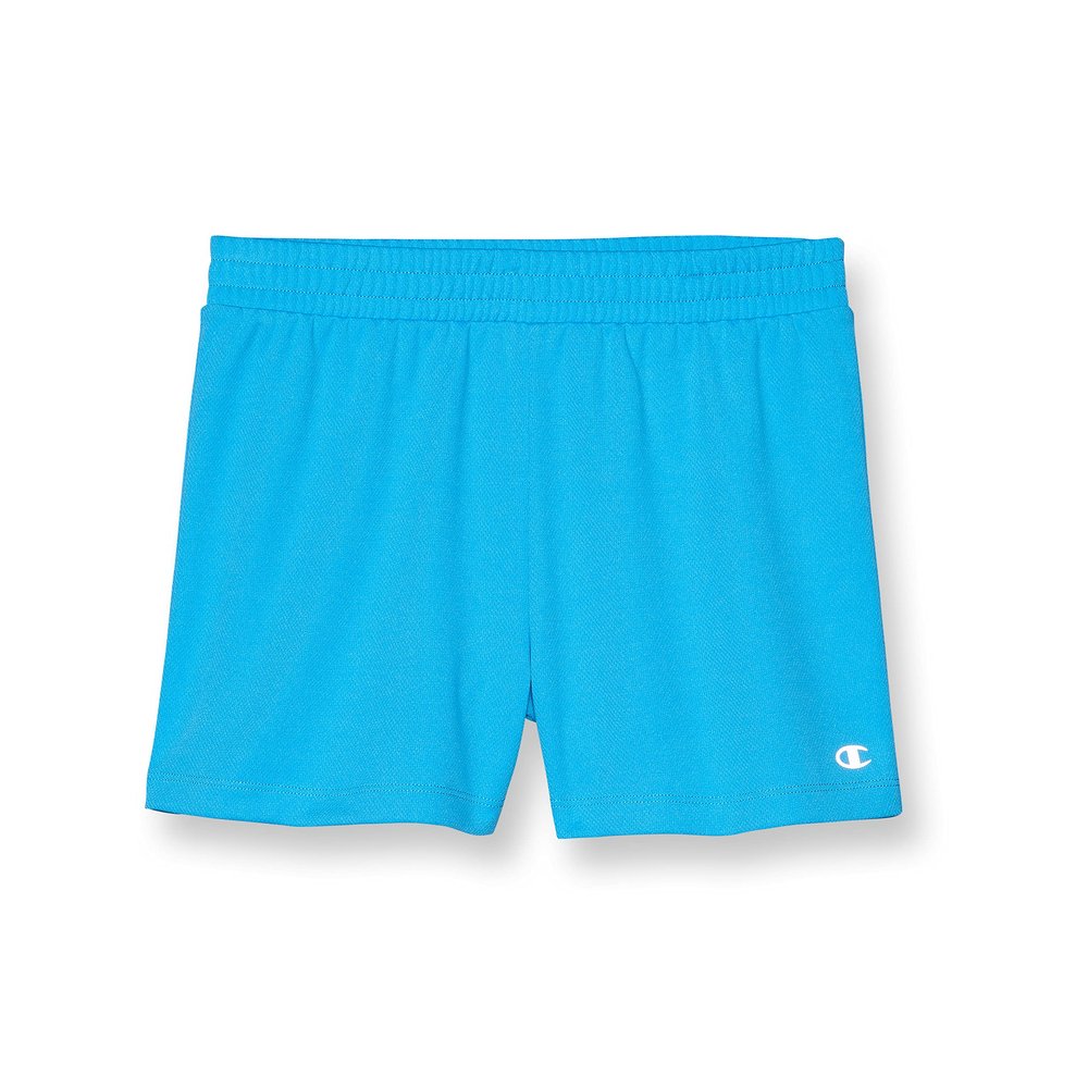 Champion Girls Shorts, Kids' for Gym Mesh 3", New Palatinate Blue Reflective C Logo, 6X US