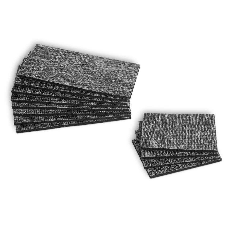 OKKO Billiard Pool Table Cushion Rubber Facings 1/8", Set of 12