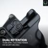 Alien Gear Rapid Force Level 2 Holster  OWB Locking Belt Slide  Sig P365XL/P365XL Spectre Comp.  Matte Black  Right Hand  Compact Light and Optic Compatible view 3