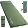 Elegear CumbreX Self Inflating Sleeping Pad, 3.15" Ultra-Thick Memory Foam Camping Pad with Pillow Fast Inflating in 20s Insulated Camping Mattress Pad 4-Season Camp Sleeping Mat for Camp/Travel/Tent view 1