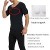 Fake Muscles Shaper Underwear Stealth Tank Tops for Pectorals, Biceps and Triceps,A,L view 2