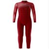 CHICTRY Ice Skating Jumpsuit Rhinestone Mock Neck Competition Figure Skating Dance Costume for Girls Burgundy 14 Years view 1