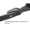 17" LF Recurve Bow Riser ILF Device Wooden Bow Handle American Hunting Recurve Bow Grip Right Handed and Left Handed for Outdoor Archery Shooting (Left Handed, Black) view 2