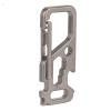 Hamans Keychain Holder Anti-Lost Quick Release Bottle Opener Wrench Screwdriver Titanium Keychain with Key Ring view 1
