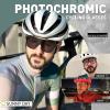 KAPVOE Photochromic Cycling Glasses for Men Women Sports Sunglasses MTB Biking Sunglasses UV Protection K64 view 3