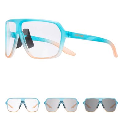 KAPVOE Photochromic Cycling Glasses for Men Women Sports Sunglasses MTB Biking Sunglasses UV Protection K64