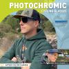 KAPVOE Photochromic Cycling Glasses for Men Women Sports Sunglasses MTB Biking Sunglasses UV Protection K64 view 2