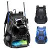 VIGEGARI Youth Baseball Backpack - Adults Bat Bag, Softball Equipment & Accessories Holder for Bat, Glove, Helmet, Shoes view 1