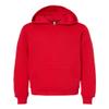 Youth Sponge Fleece Pullover Hooded Sweatshirt - HEATHER FOREST - L view 1