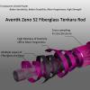 Aventik Zeno S2-Glass Tenkara Rod(9'0'' 10Sec, Orchid Purple) view 2