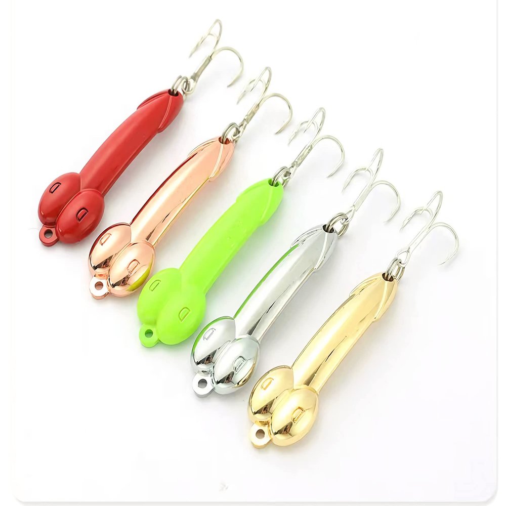 5 Pieces Fishing Spoons Lure for Trout Bass Salmon,Fishing Treble Hooks Spinning Lures,Hard Metal Zinc Alloy Fishing Hooks,Fishing Tackles Spoon Spinner Baits kit for Freshwater Saltwat (0.52OZ)