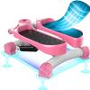 YSUEFIJO Stepper Exercise for Home, Portable Climber Stair Stepper, Mini Stepper Fitness Equipment with LCD Monitor, for Home, Desk or Office Workouts (Pink) view 3
