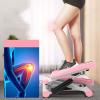 YSUEFIJO Mini Exercise Stepper, Portable Stair Stepper, Fitness Stepper Step Machine, Exercise Stepping Machine, Easy to Read Display, Resistance Bands, for Home, Desk or Office Workouts (Pink) view 3
