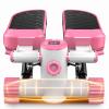 Stepper Exercise for Home, Portable Climber Stair Stepper, Mini Stepper Fitness Equipment with LCD Monitor, for Home, Desk or Office Workouts (Red) view 4
