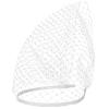 aoozleny 1920s Mesh Veil Headband Vintage Fascinators Bridal Wedding Tea Party Veil for Women (White) view 2