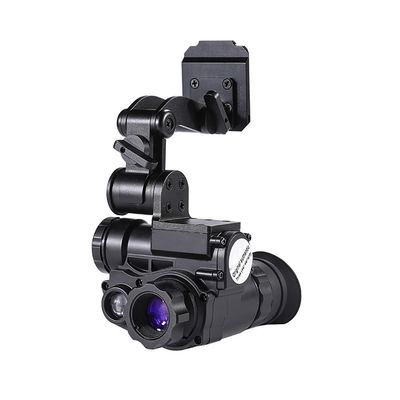WIKINK Helmet-Mounted High-Definition Night Vision Telescope, 1x Optical/3x Digital Zoom, High-Definition Low-Light Day and Night Patrol Night Vision, 1080P, 0.38 LCOS