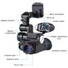 WIKINK Helmet-Mounted High-Definition Night Vision Telescope, 1x Optical/3x Digital Zoom, High-Definition Low-Light Day and Night Patrol Night Vision, 1080P, 0.38 LCOS view 4