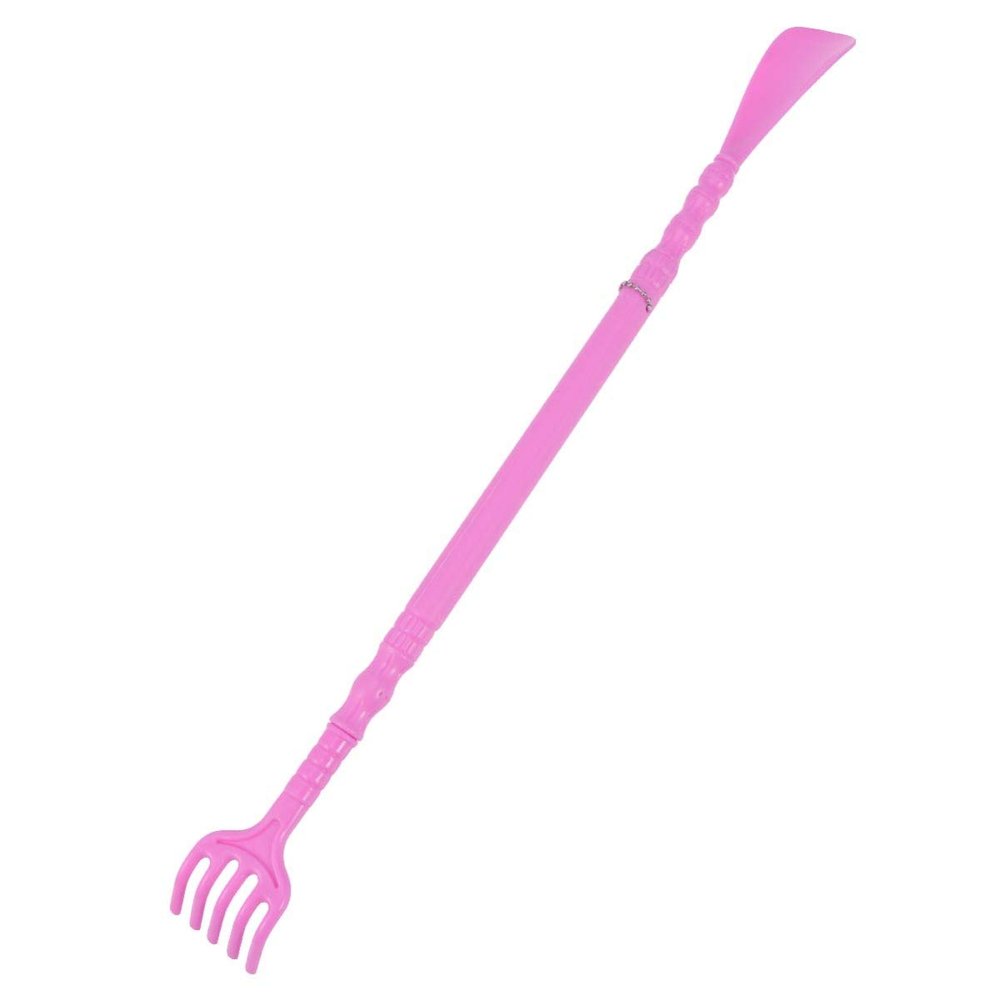 COHEALI Mens Socks Mens Socks s s s s Back Scratcher with Shoe Horn Plastic Hand Back Scratcher Reach 2 in 1 Handle Backscratcher Shoe Horn() s s s s
