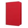 Frosted PU Leather Passport Holder Cover Case Travel Wallet Card Case Card Holder Bifold Wallet for Men and Women (Red) view 1