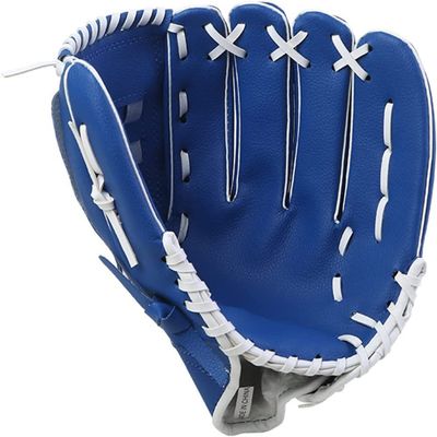 SKYPIG Baseball Gloves Softball Practice Equipment Size 9.5/10.5/11.5/12.5 Left Hand Fit for Kids/Adults Man Woman Training (Color : Pink, Size : 11.5in for Teenager) (Color : Blue, Size : 12.5in Fo