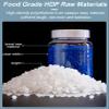NAKAN Large Water Storage Container, Thickened, Food Grade White Plastic Rectangular Water Storage Tank, Household Bucket with Lid, Large Water Tank(Color:47.5L) view 3