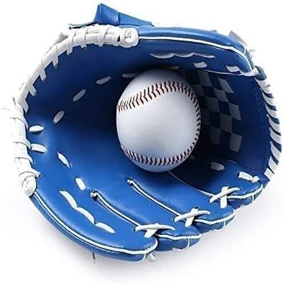 SKYPIG Baseball Gloves Wear-Resistant Infield Pitcher Baseball Glove Softball Finger Gloves Size Optional for Adult Youth Kids (Color : Blue, Size : Teens 11.5") (Color : Blue, Size : Child 10.5")
