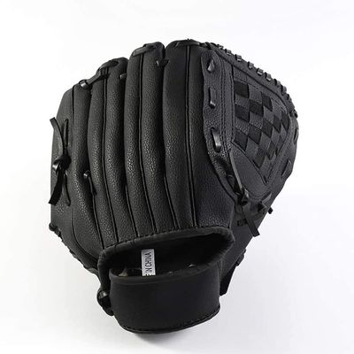 SKYPIG Baseball Glove Softball Gloves School Student Training Special Gloves Softball Gloves Pitcher Gloves Pu Leather for Youth Adults (Color : Black, Size : Teens 11.5") (Color : Black, Size : Tee