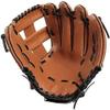SKYPIG Leather Blue Baseball Glove Right Hand Black Mallet Equipments Men Batting Gloves Baseball Softball Guante Softball (Color : Brown, Size : Left Hand 11") (Color : Brown, Size : Right Hand 10" view 1