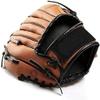SKYPIG Leather Blue Baseball Glove Right Hand Black Mallet Equipments Men Batting Gloves Baseball Softball Guante Softball (Color : Brown, Size : Left Hand 11") (Color : Brown, Size : Right Hand 10" view 3