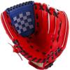SKYPIG Outdoor Sports Baseball Glove PU Softball Practice Gloves Left Hand Fit for Child Adult Training Pitcher Gloves (Color : Red) view 1