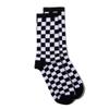 Fashion Harajuku Trends Women Checkerboard Socks Geometric Checkered Socks Men Hip Hop Cotton Unisex Print Skateboard Soks(black) 5-9 view 1