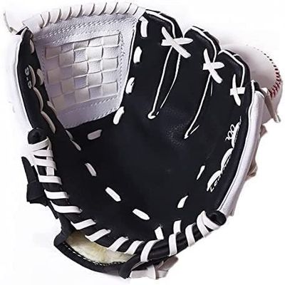 SKYPIG Sports Baseball Fielding Glove,Sports Baseball and Softball Glove,Infield and Outfield Baseball Gloves Baseball and Softball Mitt (Color : Red, Size : 10.5 inch) (Color : Brown, Size : 9.5")
