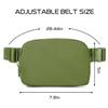 Belt Bag for Women Fanny Pack Crossbody Bags for Women Fashion Waist Packs with Adjustable Strap Gifts for Women Men (Olive) view 3