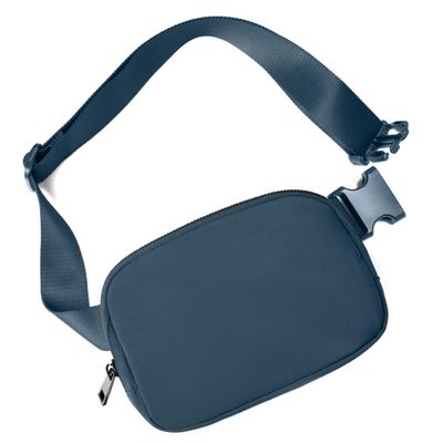 Belt Bag for Women Fanny Pack Crossbody Bags for Women Fashion Waist Packs with Adjustable Strap Gifts for Women Men (Navy)