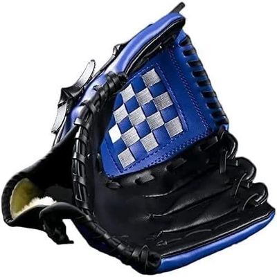 SKYPIG Baseball Gloves, Pitcher Baseball Gloves Thick Softball Gloves, Wear-Resistant Gloves for Children, Teenagers and Adults (Color : Red, Size : 12.5 inch) (Color : Blue, Size : 10.5 inch)