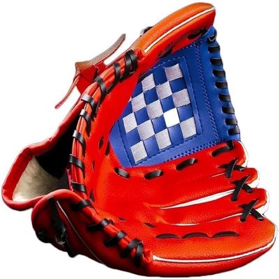 SKYPIG Baseball Gloves, Pitcher Baseball Gloves Thick Softball Gloves, Wear-Resistant Gloves for Children, Teenagers and Adults (Color : Red, Size : 12.5 inch) (Color : Red, Size : 11.5 inch)