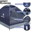 CAMEL CROWN 2 Person Camping Tent with Removable Rain Fly, Easy Setup Outdoor Tents Water Resistant Lightweight Portable for Family Backpacking view 3
