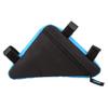 Quick Release Bike Frame Front Tube Bag,Bicycle Storage Bag, Oxford Fabric Bike Triangle Frame Bag, Triangle Saddle Frame Pouch, Storage Saddle Frame Pouch for Bike Bicycle Cycling(Black+Blue), view 1