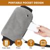 Hand Warmers Rechargeable, 10000mAh Electric Heated Gloves Power Bank Portable Graphene Handwarmers Pouch with 3 Levels & Double-Sided Heating for Hunting Camping Xmas Gifts for Men Women Kids view 2