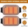 Hand Warmers Rechargeable, 10000mAh Electric Heated Gloves Power Bank Portable Graphene Handwarmers Pouch with 3 Levels & Double-Sided Heating for Hunting Camping Xmas Gifts for Men Women Kids view 3