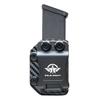 Carbon Fiber Kydex Glock Mag Carrier - IWB/OWB Ambidextrous - Fits Glock 17, 19, 22, 23, 25, 26, 27, 31, 32, 33, 34, 35, 37, 39 - Mag Holder Cover view 1